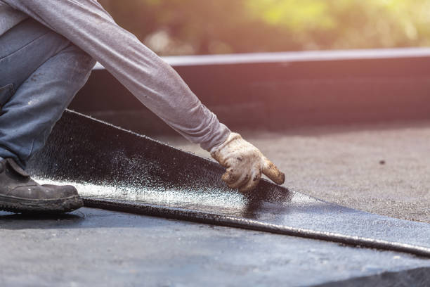 Professional Waterproofing technician working in Somerset, PA